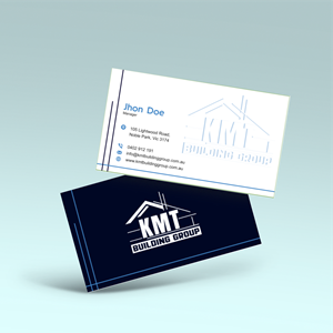 Diseño de Tarjeta de Presentación por vintana para KMT Building Group Pty Ltd | Diseño: #37198486