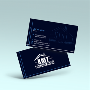 Diseño de Tarjeta de Presentación por vintana para KMT Building Group Pty Ltd | Diseño: #37198487