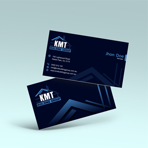 Diseño de Tarjeta de Presentación por vintana para KMT Building Group Pty Ltd | Diseño: #37198552