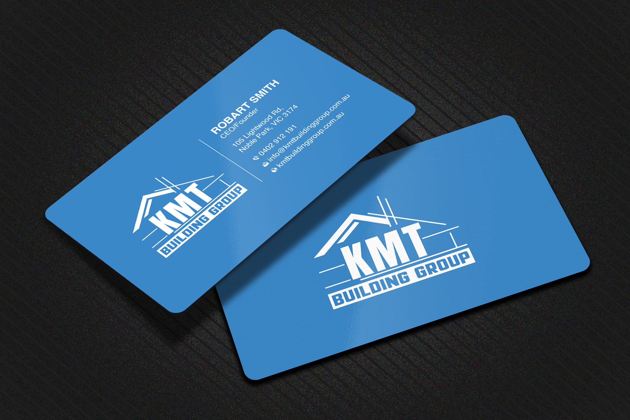Diseño de Tarjeta de Presentación por Uttom 2 para KMT Building Group Pty Ltd | Diseño #37199000