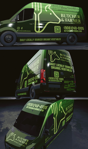 Car Wrap Design by AppGeek for Butcher and Farmer  | Design: #37201579