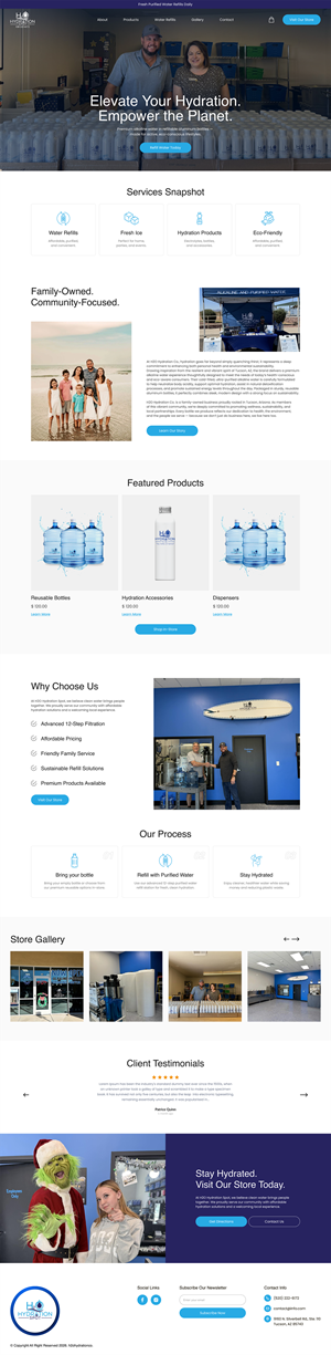 Squarespace Design by IDesign1606 for this project | Design: #37217915