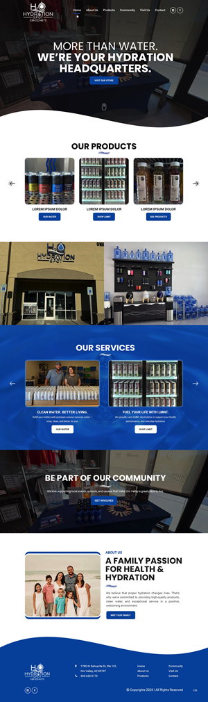 Squarespace Design by pb for this project | Design: #37204277
