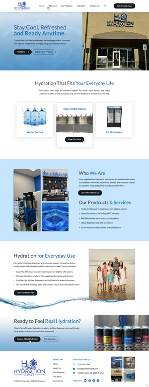 Squarespace Design by pb for this project | Design: #37204279