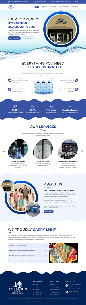 Squarespace Design by pb for this project | Design: #37204282