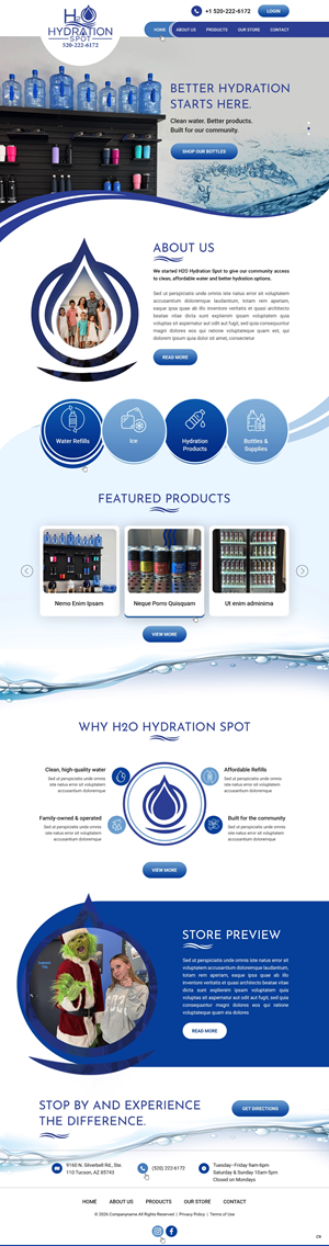 Squarespace Design by pb for this project | Design: #37204289