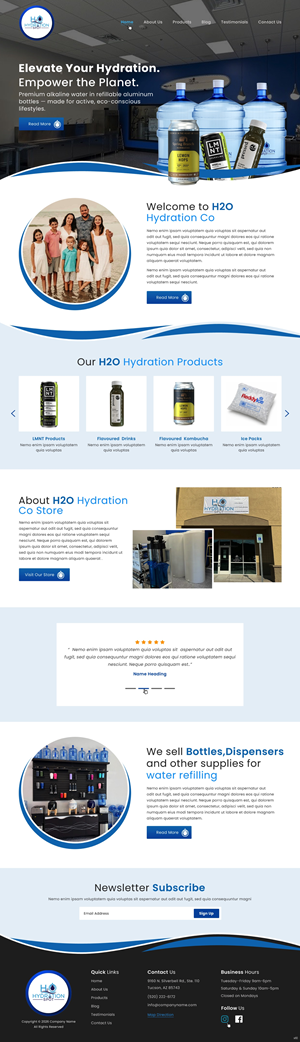 Squarespace Design by pb for this project | Design: #37204291