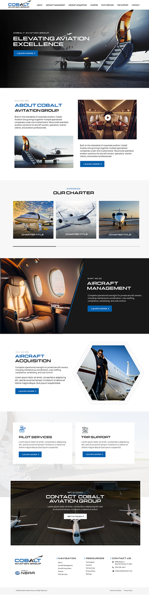 Web Design by Blue Sparrow for this project | Design: #37207989