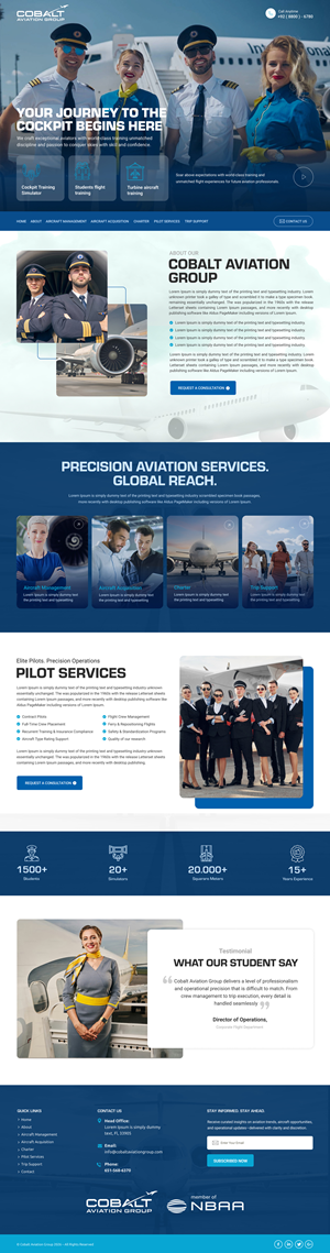 Web Design by Dream Logo Design for this project | Design #37207235