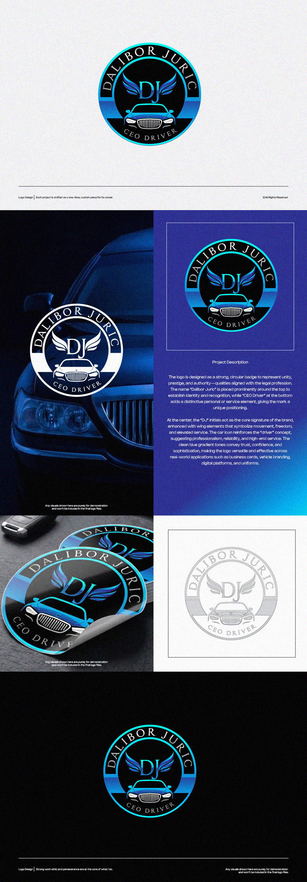 Logo Design by Gol D Roger™ for DJ DRIVE | Design #37202425