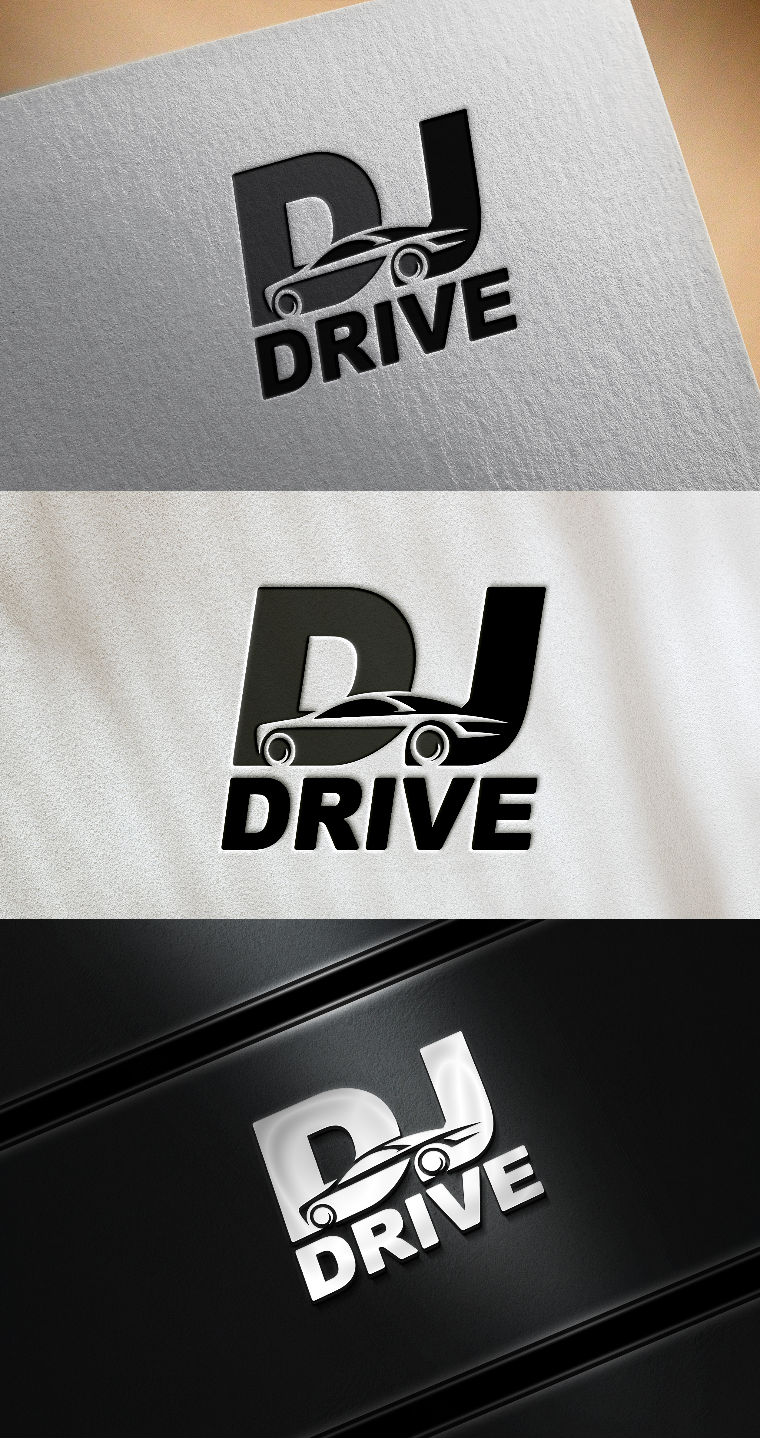 Logo Design by Art Workout for DJ DRIVE | Design #37203710