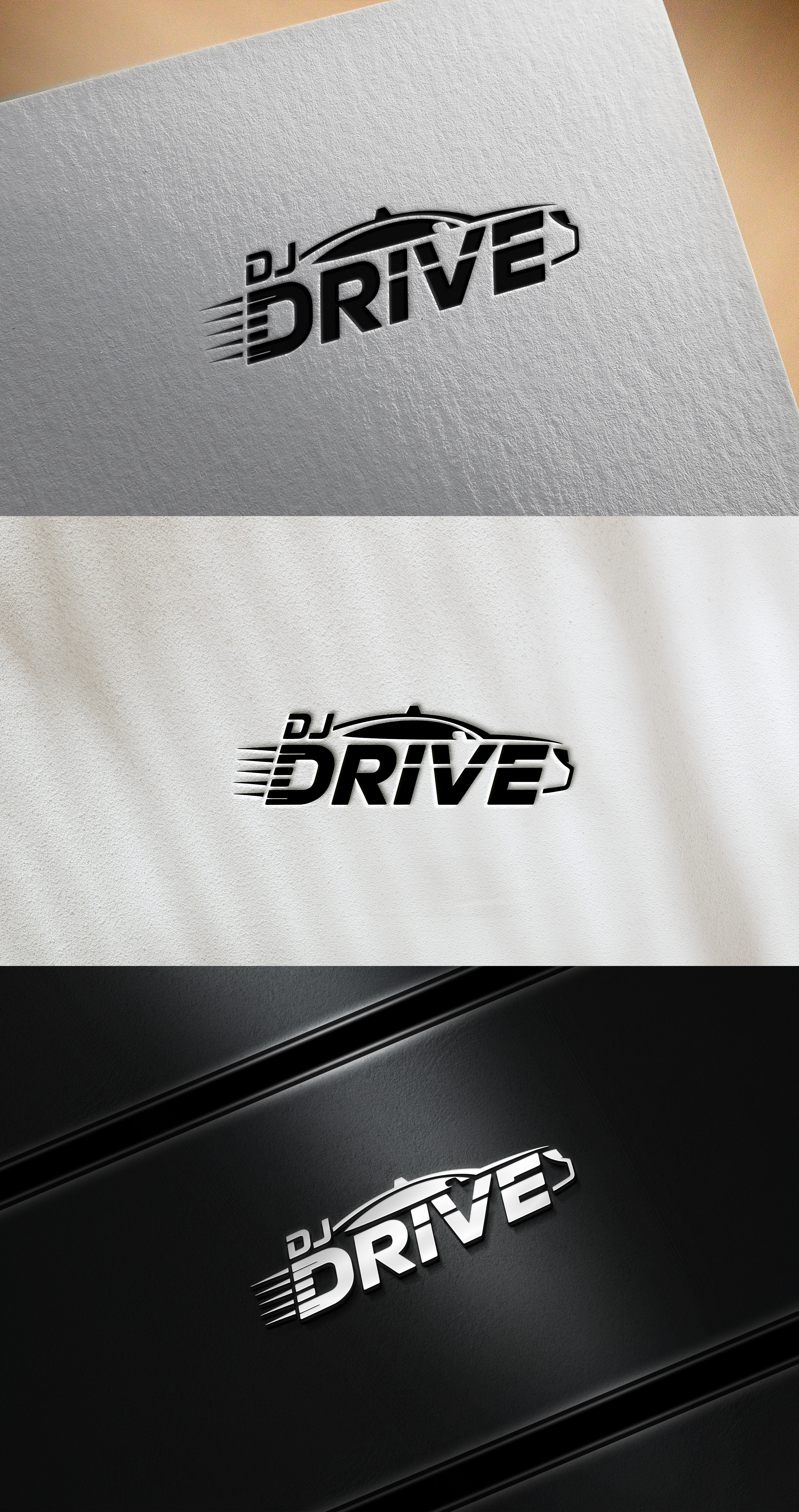 Logo Design by Art Workout for DJ DRIVE | Design #37203712