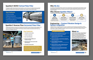 Premium B2B Equipment Flyer &amp; Catalog Design