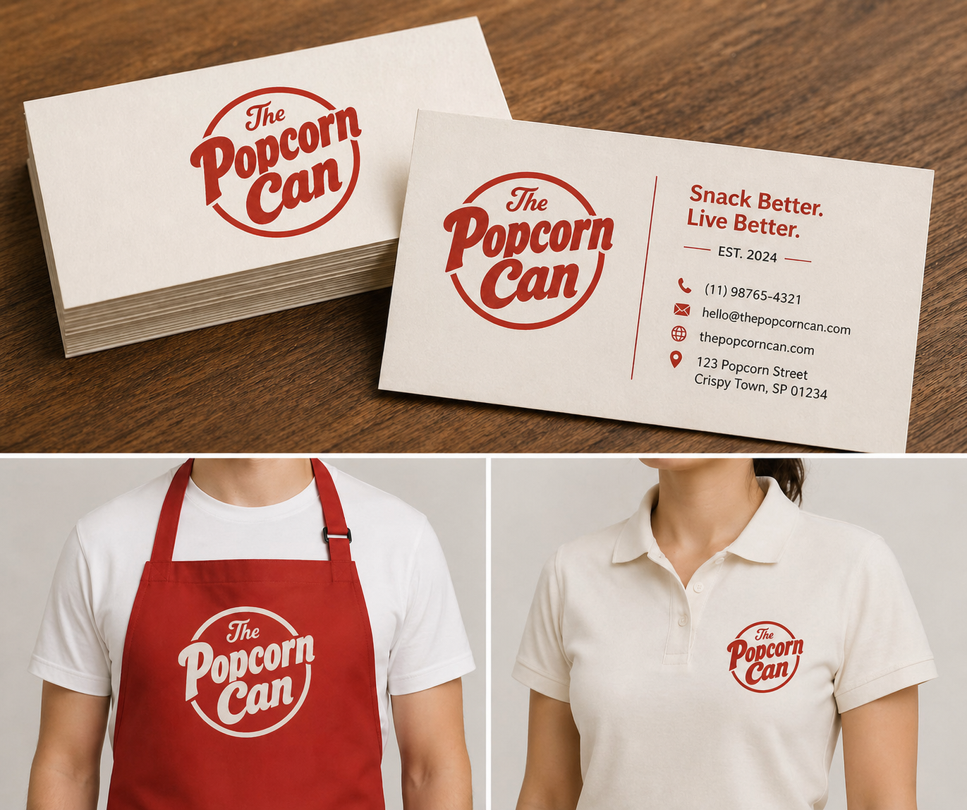 Design de Logo par Andrés Sebastián pour The Popcorn Can | Design #37209275