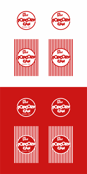 Logo Design by ndra for The Popcorn Can | Design: #37210243
