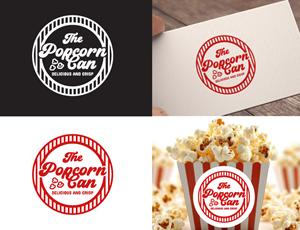 Logo Design by RA-bica for The Popcorn Can | Design: #37210156