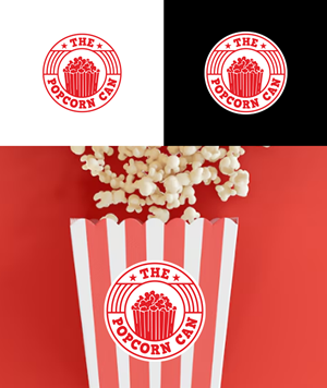 Logo Design by RA-bica for The Popcorn Can | Design: #37210165