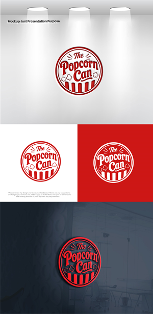 Logo Design by Pixel Foundry for The Popcorn Can | Design: #37211287