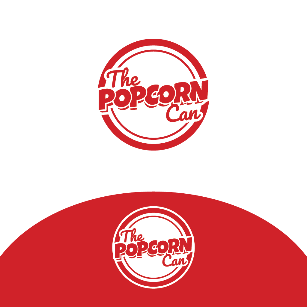 Logo Design by Jerwin Intac for The Popcorn Can | Design #37210380