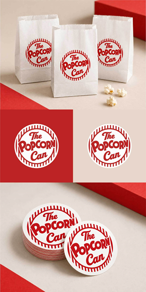 Logo Design by Ha.Connick for The Popcorn Can | Design: #37211866