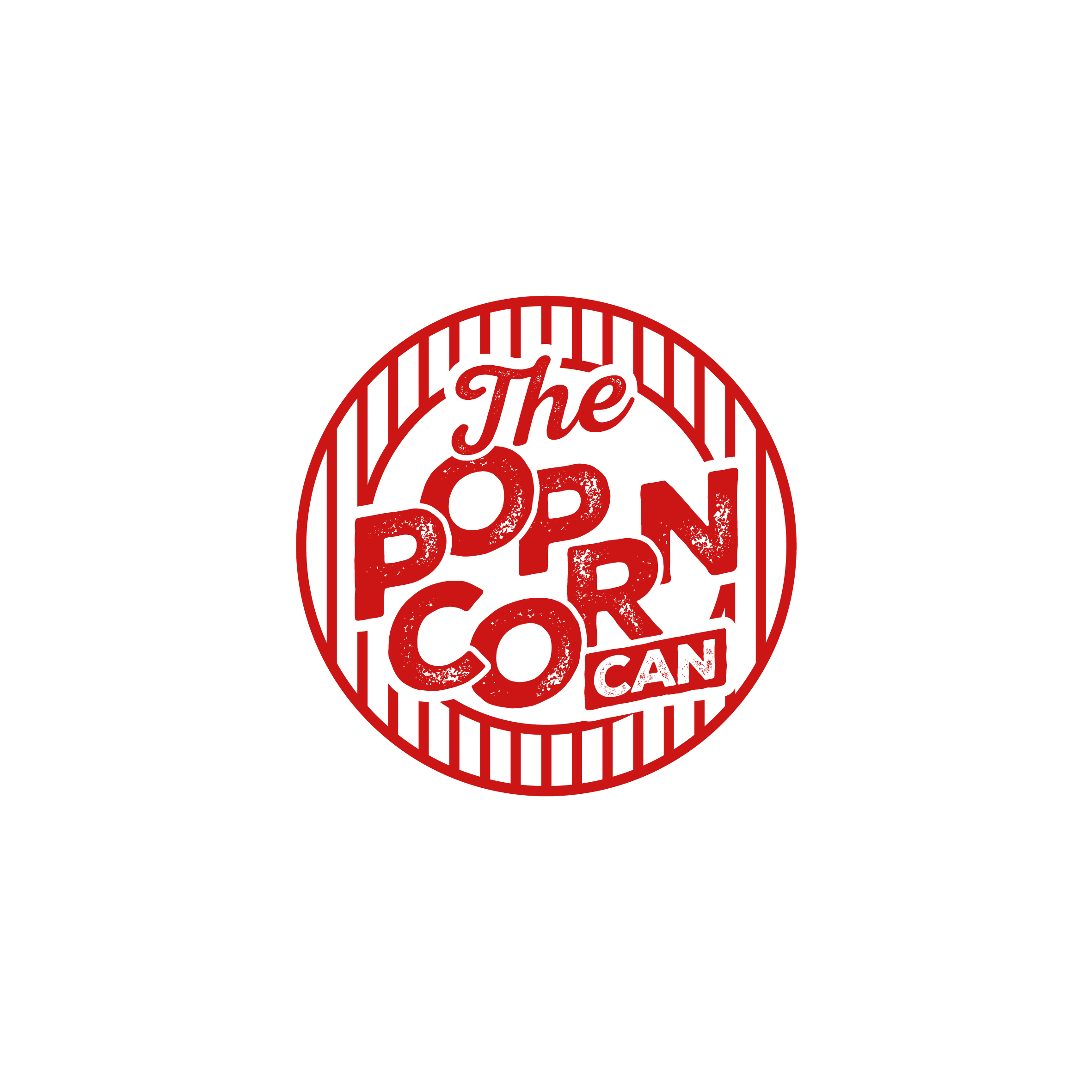 Logo Design by Aljune Castro Designs for The Popcorn Can | Design #37210320