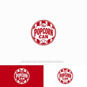 Logo Design by Fenrirgraphy for The Popcorn Can | Design: #37211305