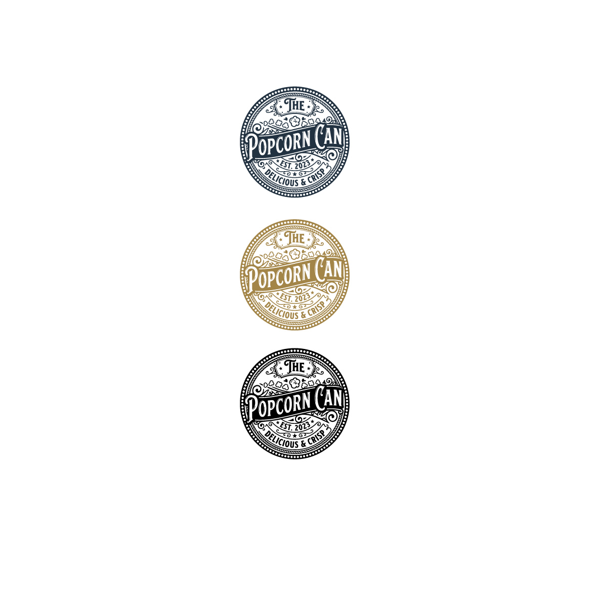 Diseño de Logo por andrew11 para The Popcorn Can | Diseño #37210448