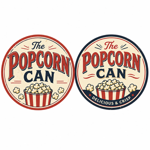 Logo Design by andreaslucky for The Popcorn Can | Design: #37210223