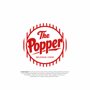 Logo Design by skylart28 for The Popcorn Can | Design: #37209243