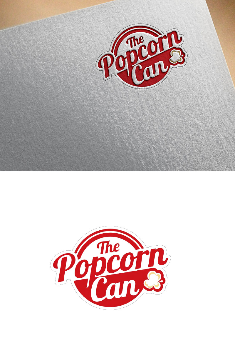 Logo Design by jessica-mano for The Popcorn Can | Design #37214683