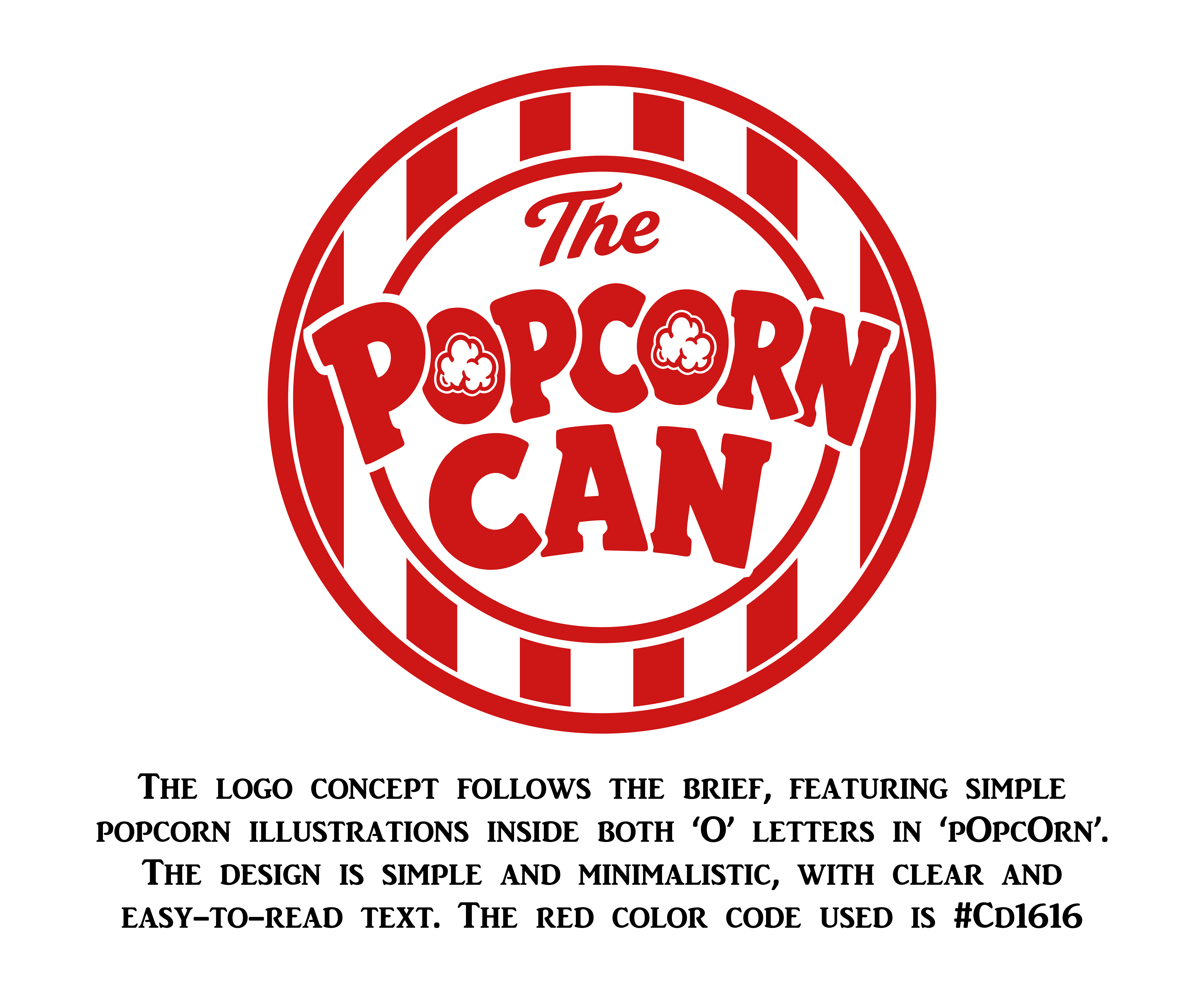 Logo Design by Budi Pekerti for The Popcorn Can | Design #37214951