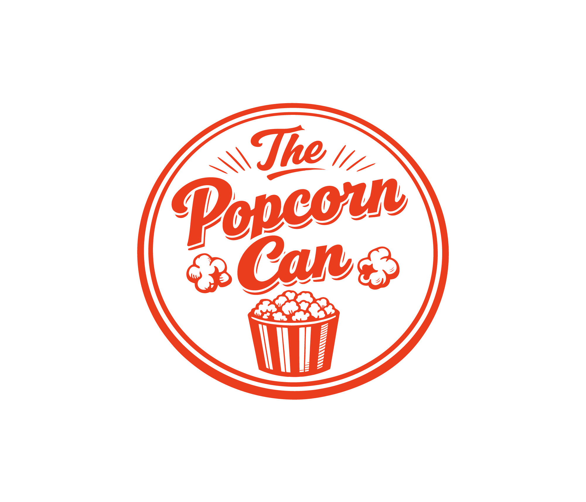 Logo Design by RAVORA for The Popcorn Can | Design #37209522
