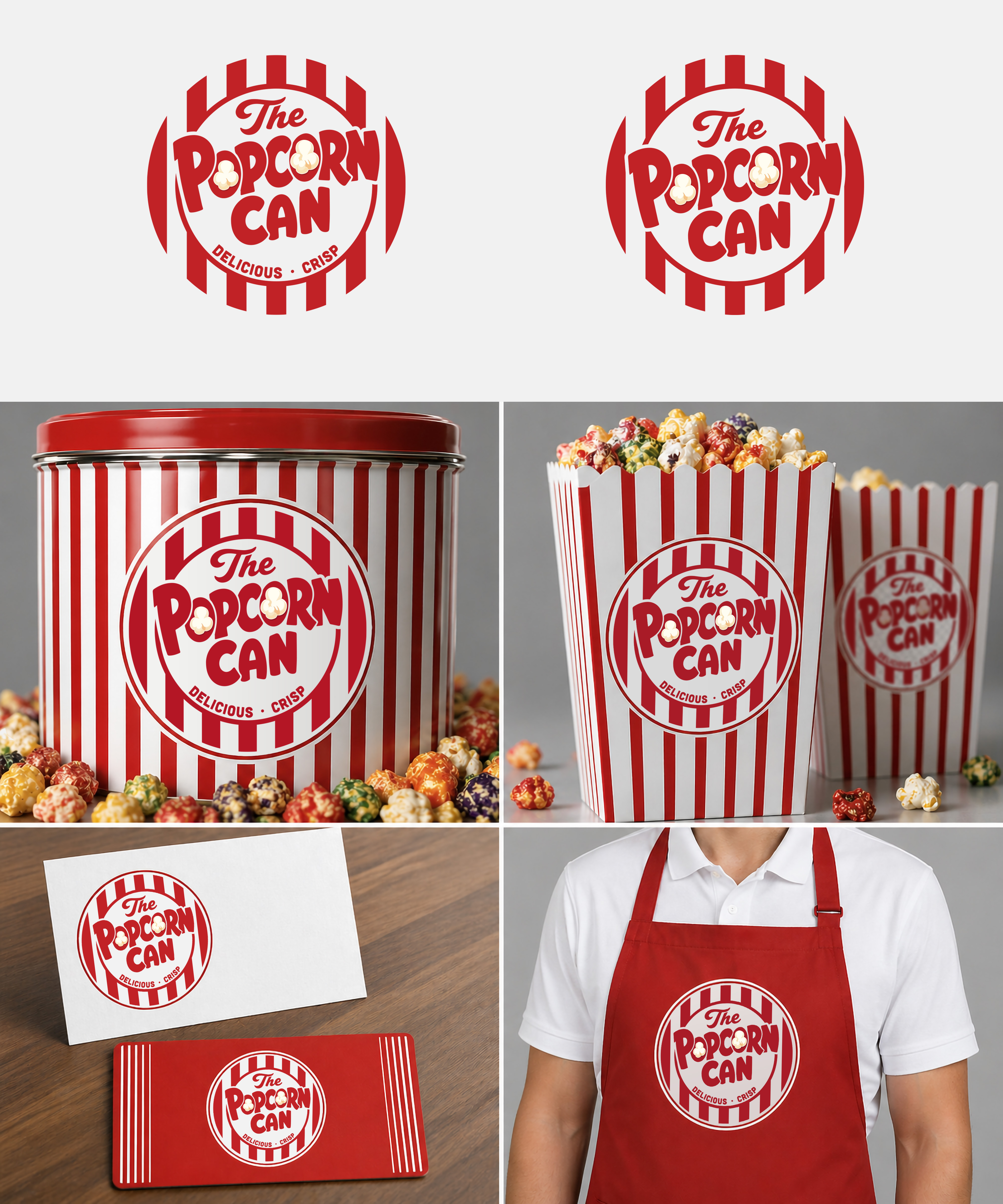 Logo Design by Kejo87 for The Popcorn Can | Design #37212527