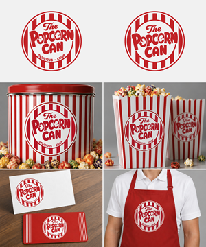 Logo Design by Kejo87 for The Popcorn Can | Design: #37213278