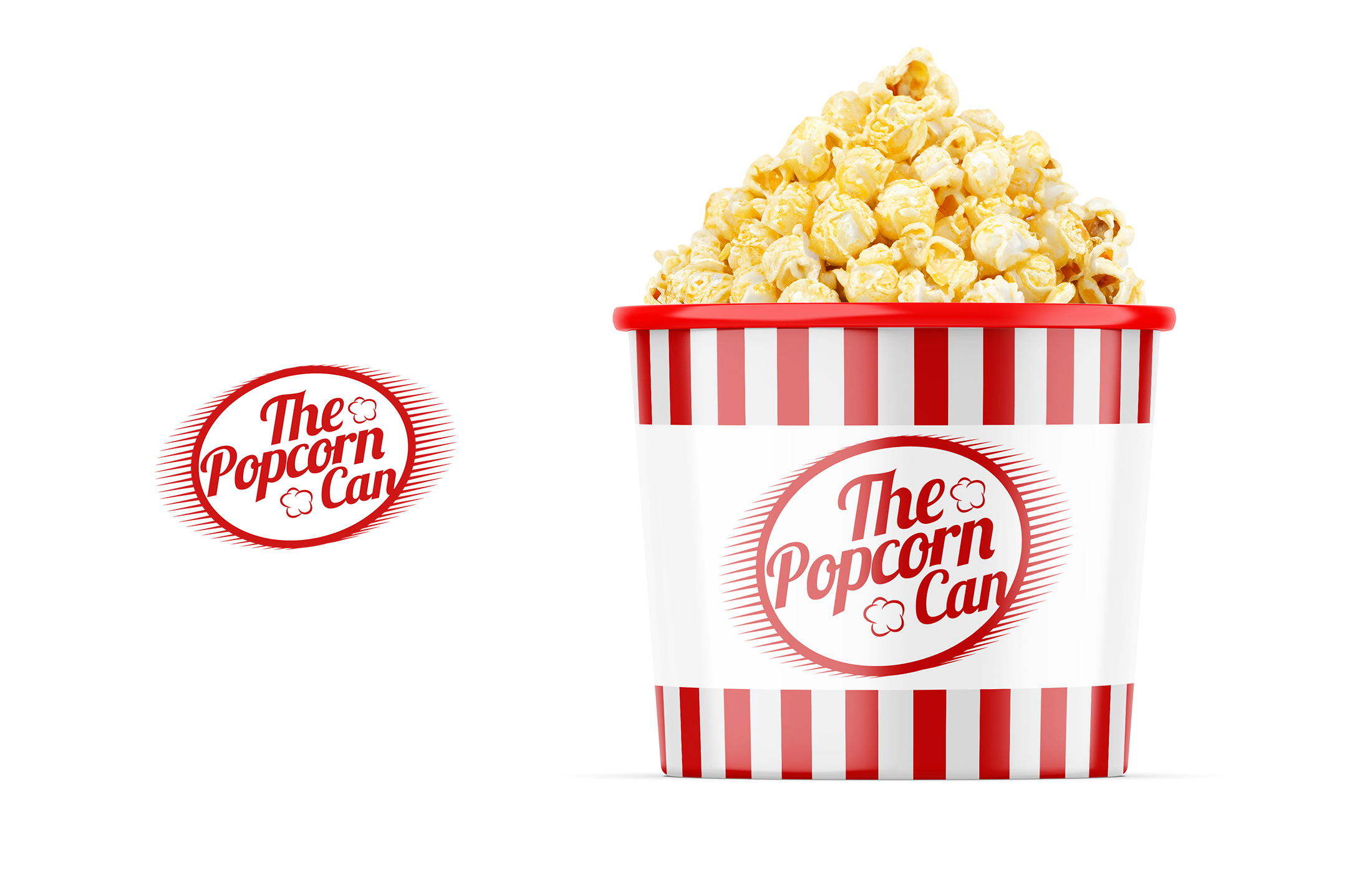 Logo Design by SL Designer for The Popcorn Can | Design #37210260