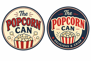 Logo Design by shrawanyadav for The Popcorn Can | Design: #37209418