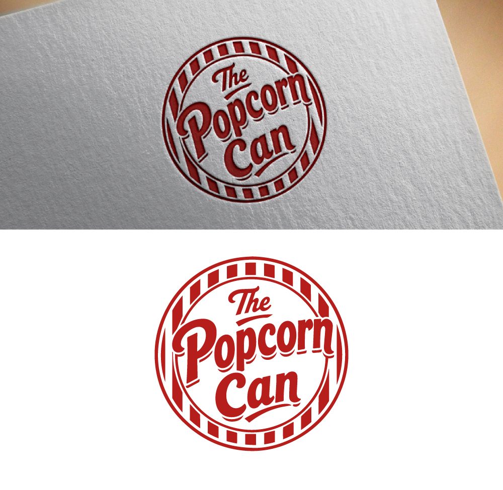 Logo Design by Chanel graphics for The Popcorn Can | Design #37212409