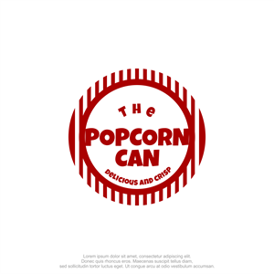 Logo Design by M.Syaiful Huda for The Popcorn Can | Design: #37209600