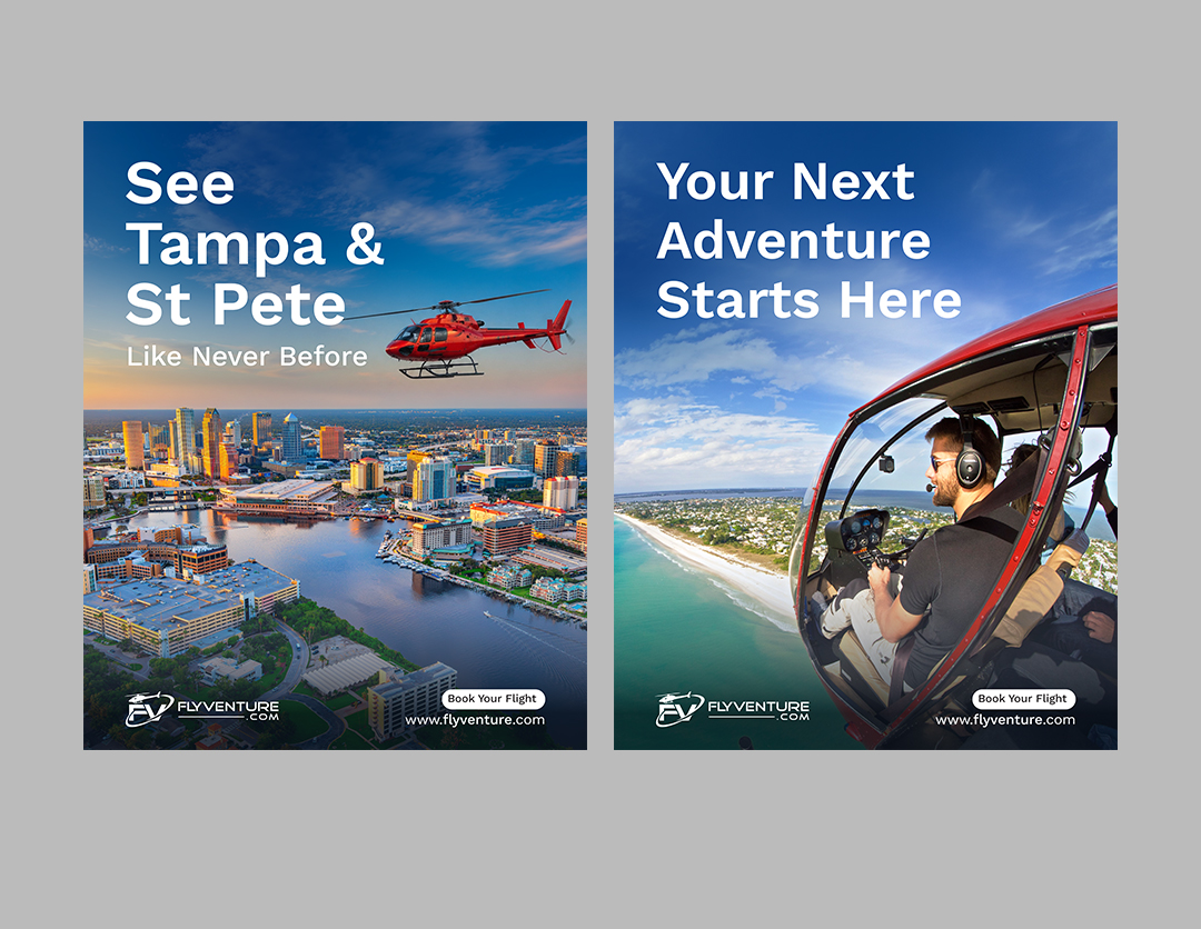 Facebook Design by thedesignstar for flyVENTURE, LLC | Design #37216364