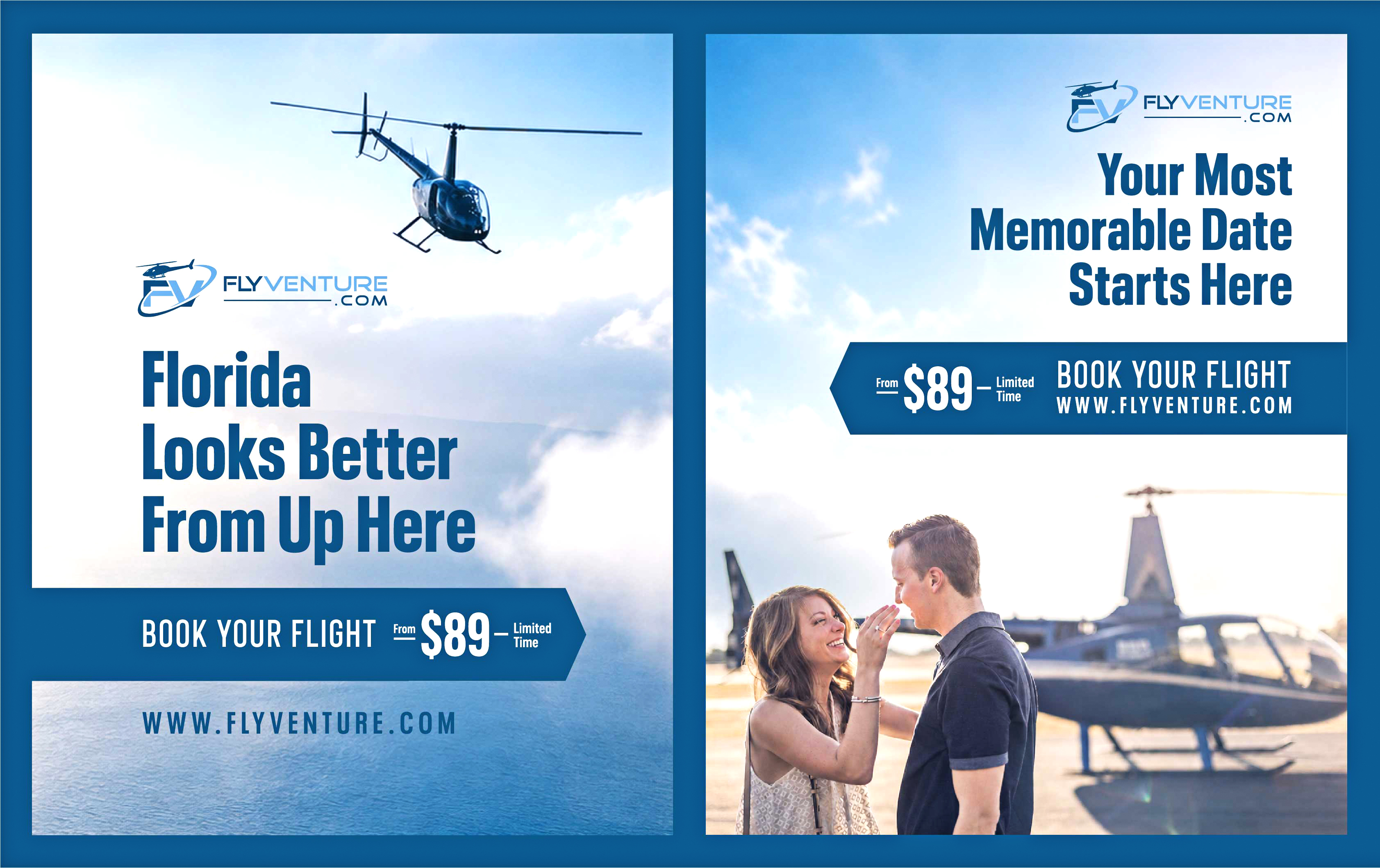 Facebook Design by Ha.Connick for flyVENTURE, LLC | Design #37226019