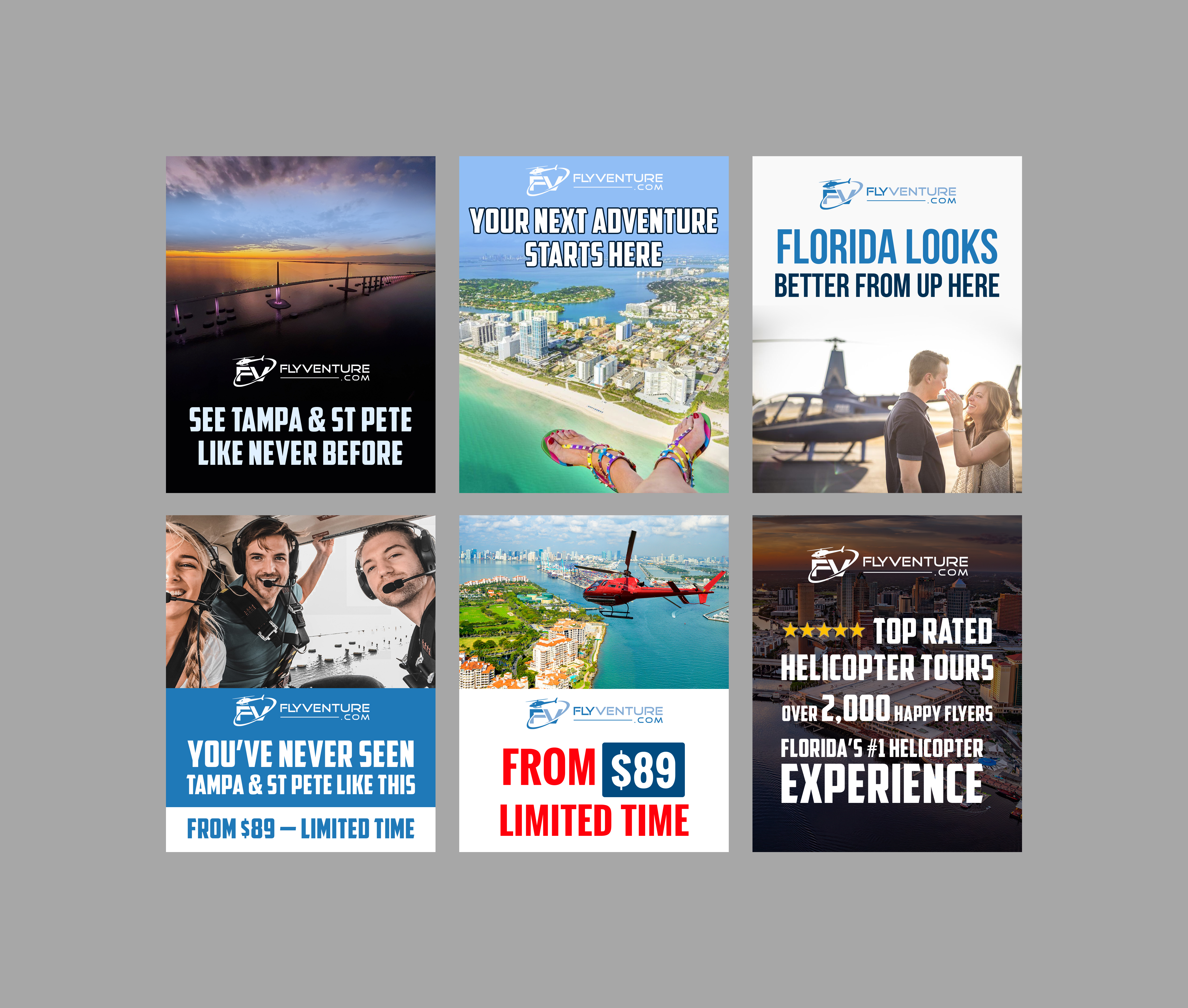 Facebook Design by Creations Box 2015 for flyVENTURE, LLC | Design #37218635