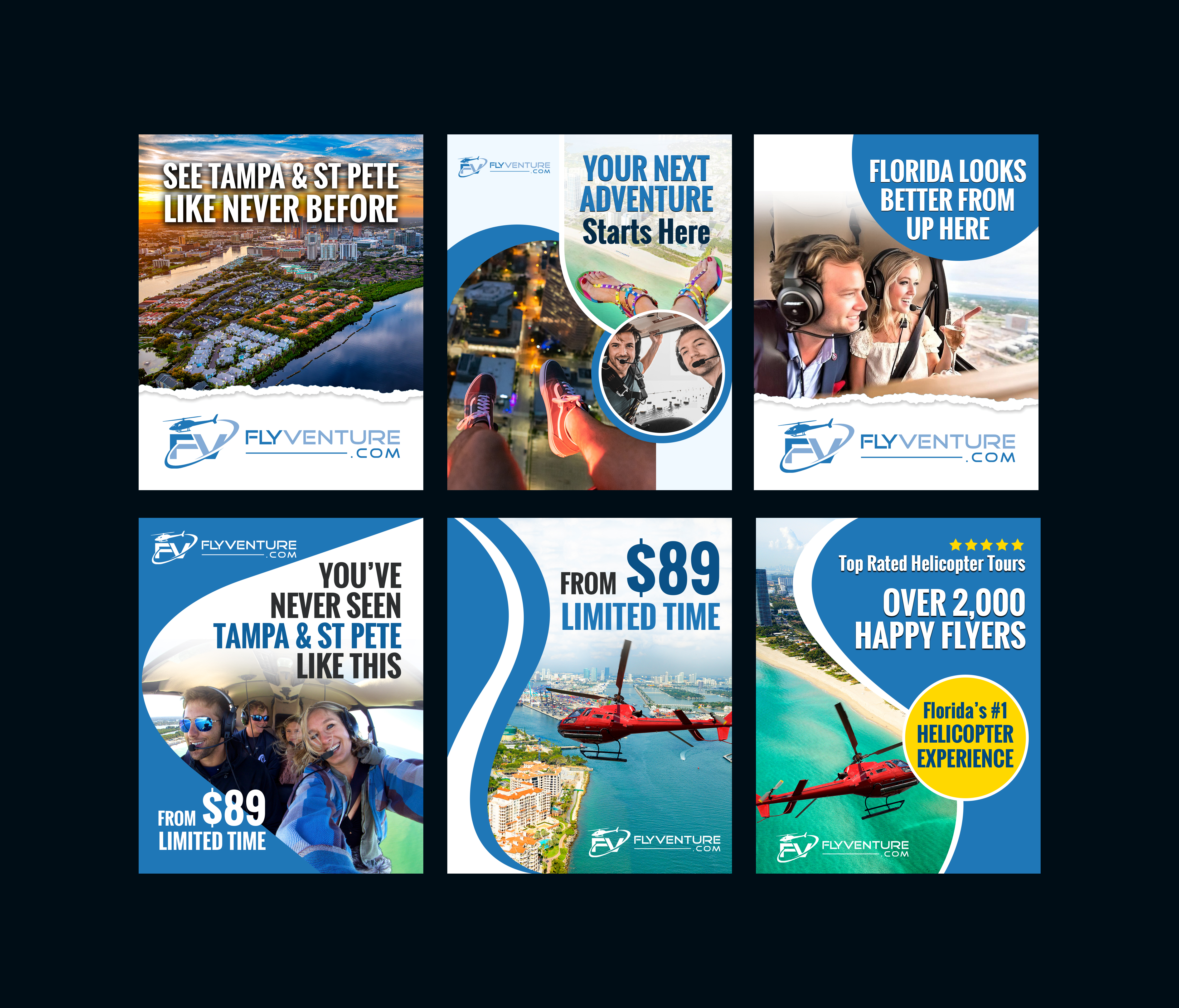 Facebook Design by Creations Box 2015 for flyVENTURE, LLC | Design #37219181
