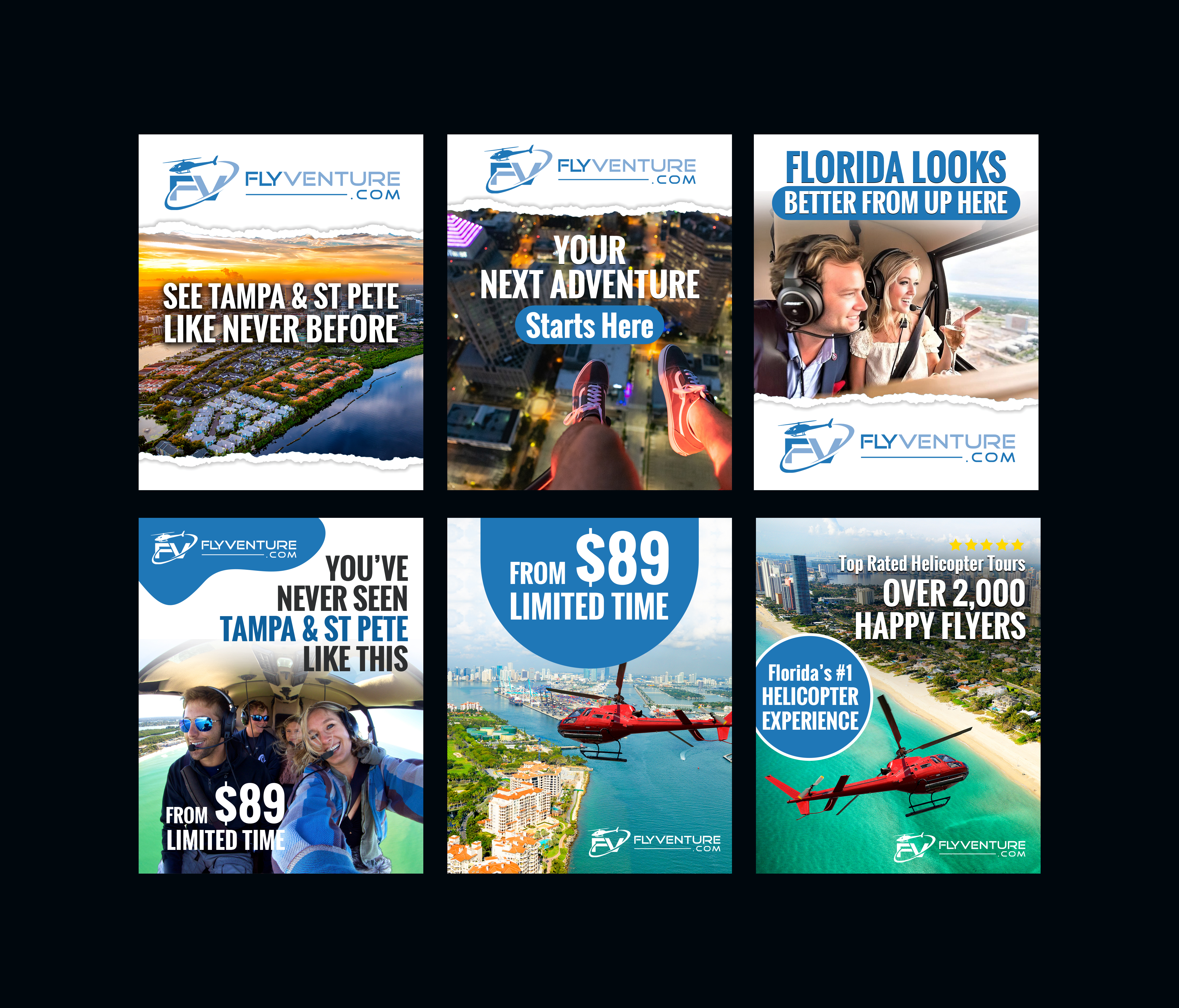 Facebook Design by Creations Box 2015 for flyVENTURE, LLC | Design #37219184