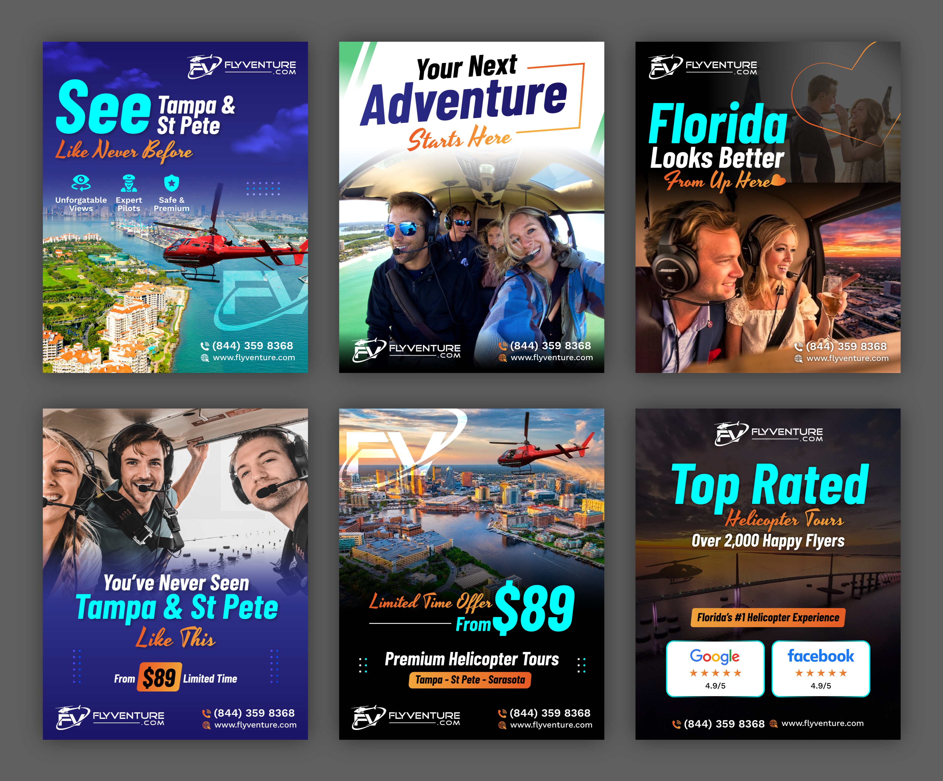 Facebook Design by Impressive Designs for flyVENTURE, LLC | Design #37211132