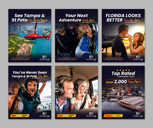 Facebook Design by Impressive Designs for flyVENTURE, LLC | Design #37215513