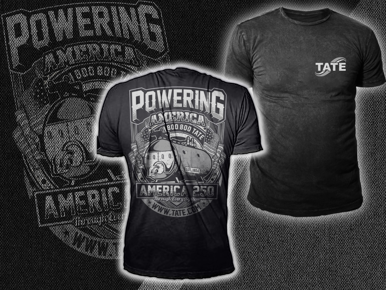 T-shirt Design by HNS Graphic for Tate Engineering | Design #37226163