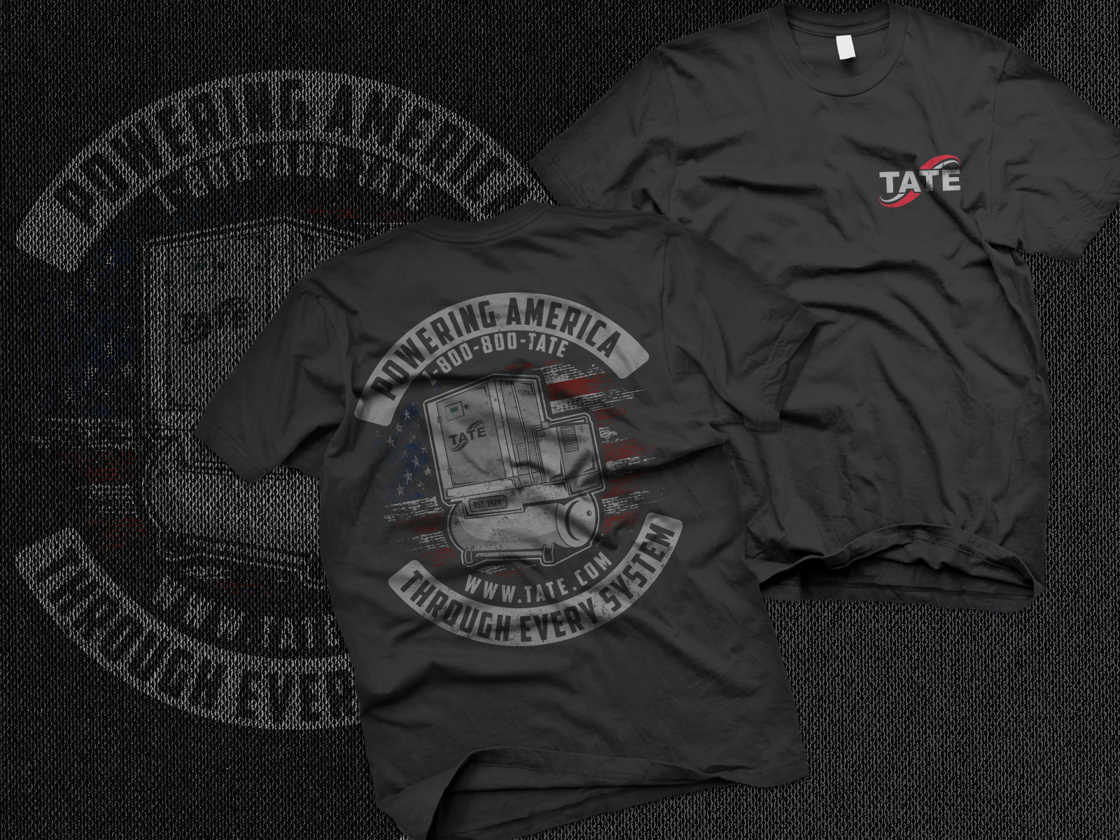 T-shirt Design by HNS Graphic for Tate Engineering | Design #37254174