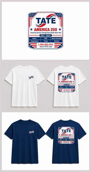 T-shirt Design by Ha.Connick for Tate Engineering | Design: #37223816