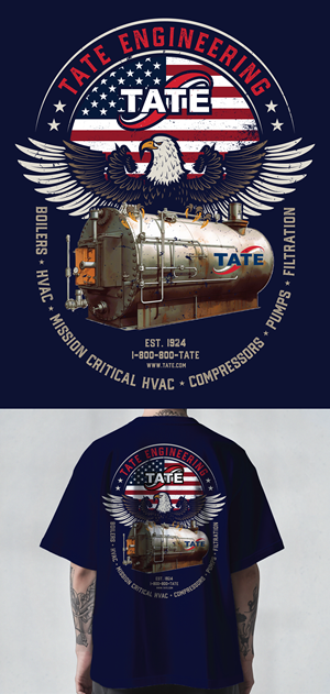 T-shirt Design by Jibon Chowdhury for Tate Engineering | Design: #37225691