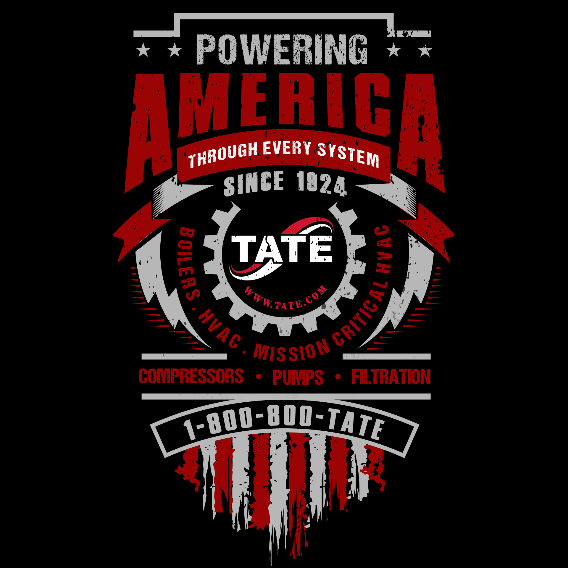 T-shirt Design by dreampath for Tate Engineering | Design #37214149